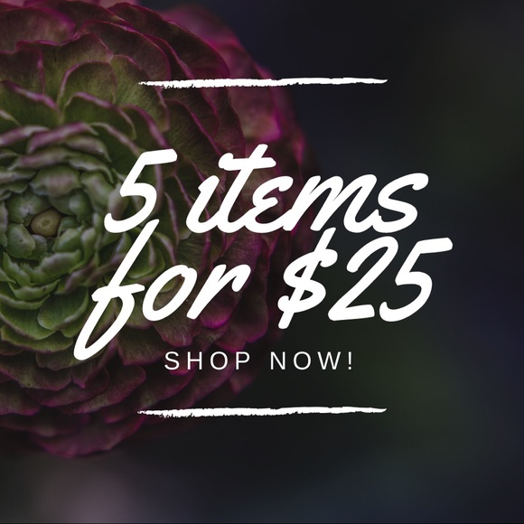 All items 5 for $25. Items added weekly - Picture 1 of 1